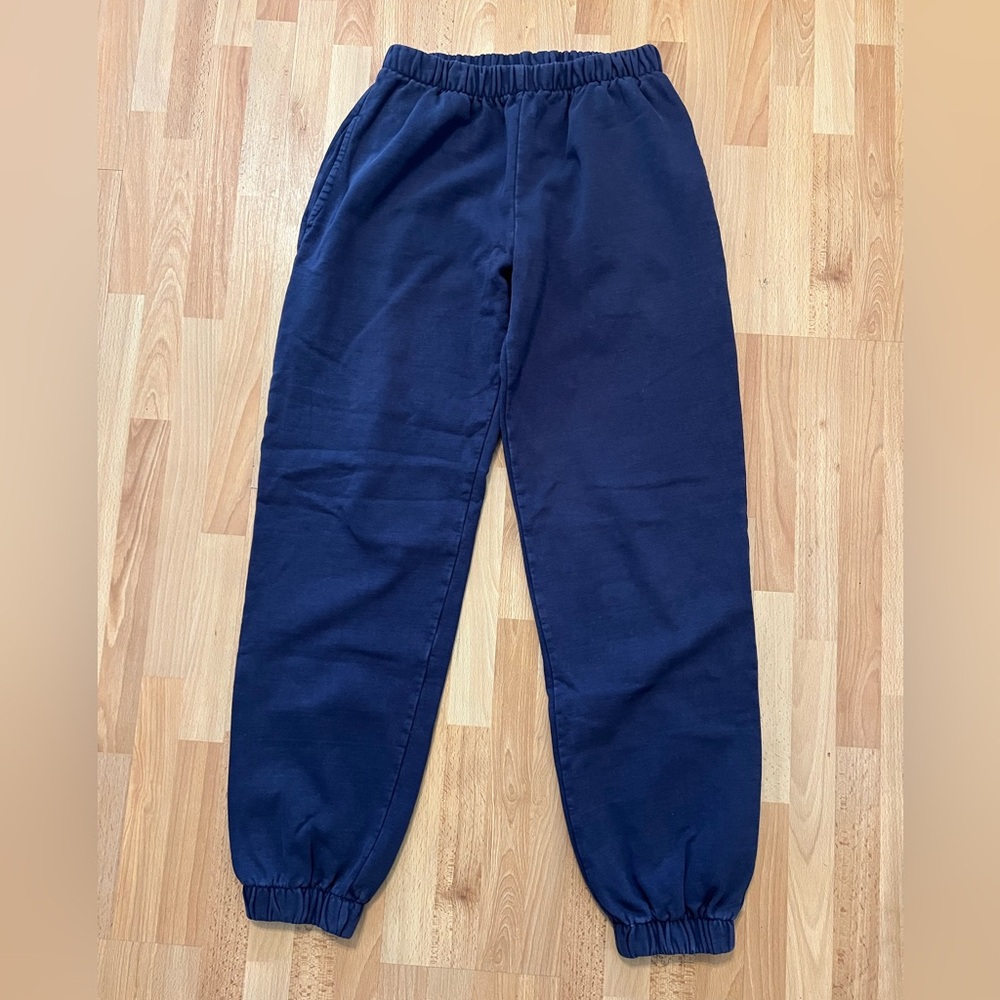 Brandy Melville Navy Sweatpants - Picture 2 of 5